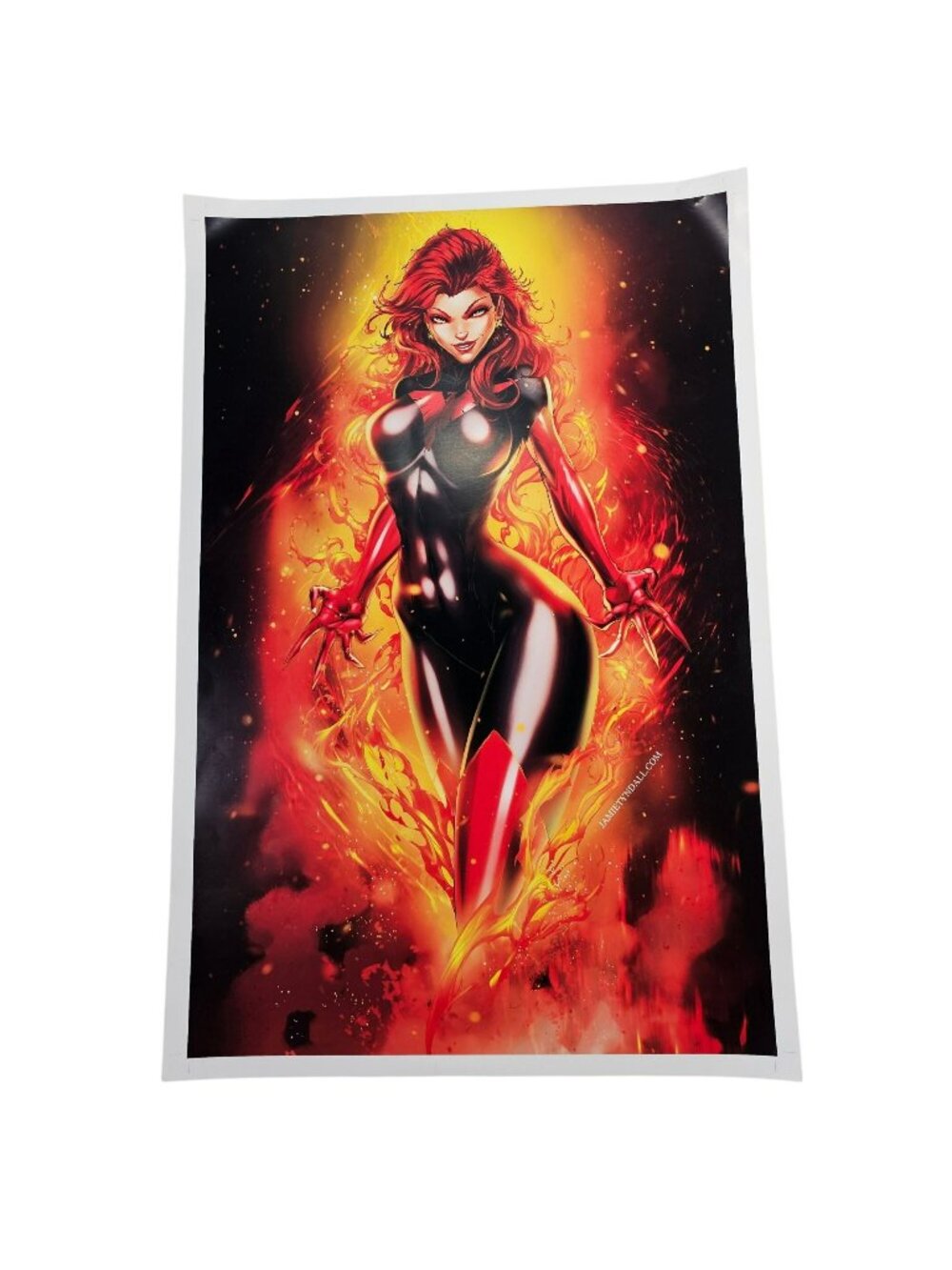 Jamie Tyndall Dark Phoenix 12x18" Unframed Comic Poster Wall Art Print Marvel
